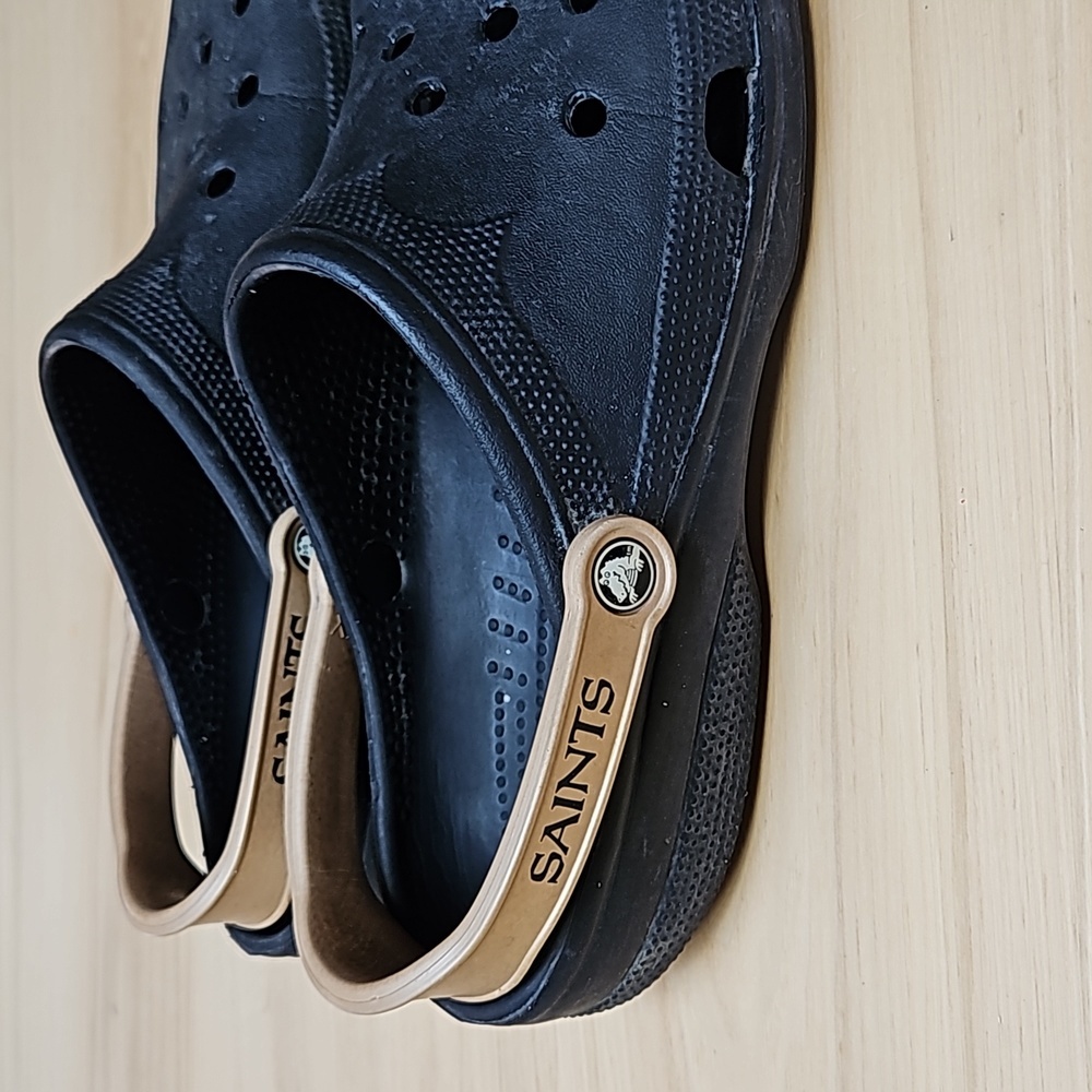 Crocs XXL 12-13 New Orleans Saints NFL - Picture 4 of 9